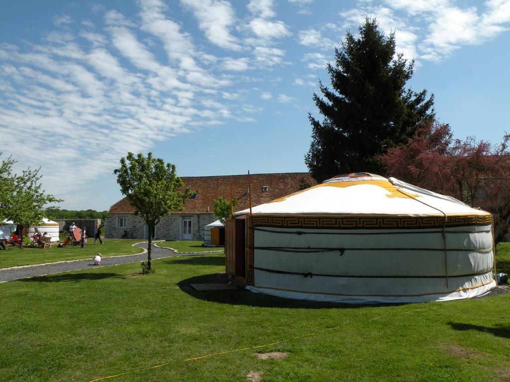 Yourte Nomade-Lodge Les Ecrennes Экстерьер фото