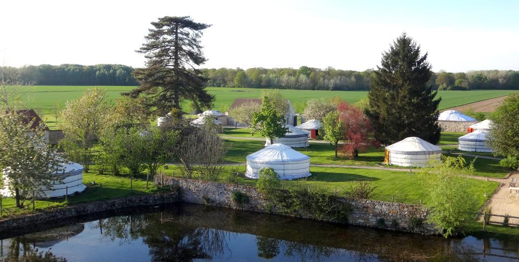 Yourte Nomade-Lodge Les Ecrennes Экстерьер фото